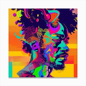 Afro-Futurism 6 Canvas Print