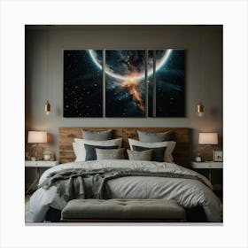 Galaxy Canvas Wall Art Canvas Print