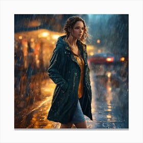 Rainy Day 10 Canvas Print