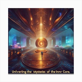 Revealing The Mysteries Of The Iron Core Canvas Print