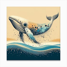 Humpback Whale Canvas Print Canvas Print