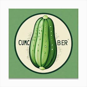 Cucumber 2 Canvas Print