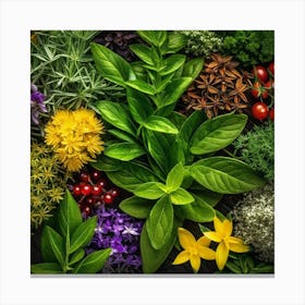 Herbs And Spices 2 Canvas Print