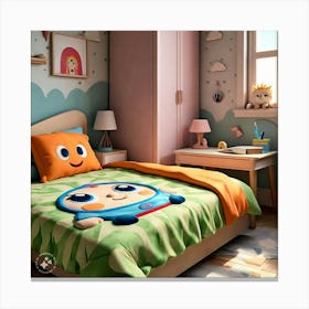 Kids Bedroom Canvas Print