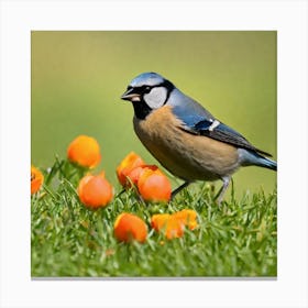 Blue Tit 35 Canvas Print