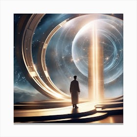 Space Odyssey 10 Canvas Print