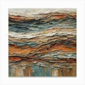 Abstract Seascape Canvas Print