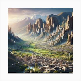 Green Screen 65 Canvas Print