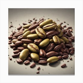 Coffee Beans 415 Canvas Print