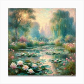 Lily Pond Canvas Print