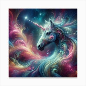 Unicorn Art Canvas Print