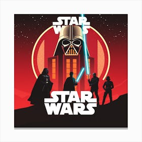 Star Wars Poster 10 Canvas Print