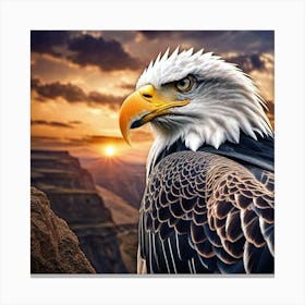 Bald Eagle 1 Canvas Print