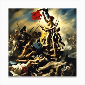 Triumph Of Liberty Canvas Print