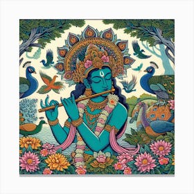 Krishna Canvas Print