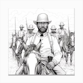 Buffalo Soldiers Canvas Print