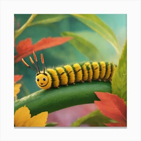 Caterpillar Canvas Print