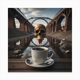 Coffffffffeeeeeeeeeeeeman Canvas Print