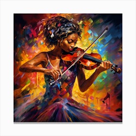 Violinist 1 Canvas Print