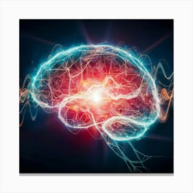 Brain Wave 1 Canvas Print