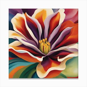 Georgia O'Keeffe inspired painting 1 Canvas Print