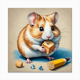 Hamster 37 Canvas Print
