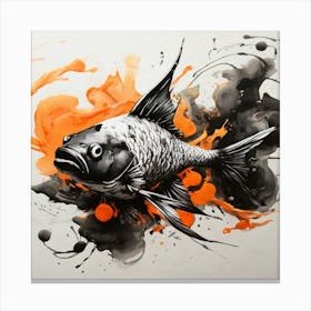 Koi Fish Canvas Print