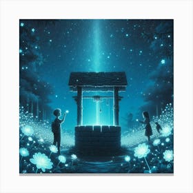 Fairy Lanterns paintings art print Canvas Print