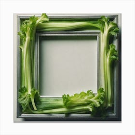 Celery Frame Canvas Print