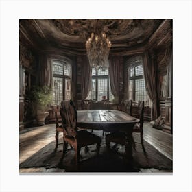 Great dining room Canvas Print