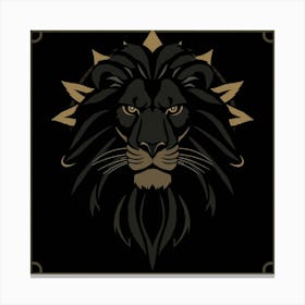 Lion Head 1 Canvas Print