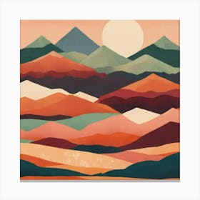 Landscape Painting 2 Canvas Print