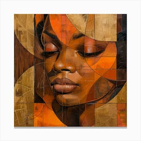 African Woman 80 Canvas Print