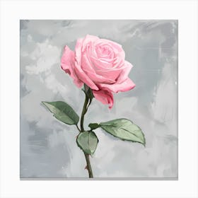 Pink Rose Canvas Print