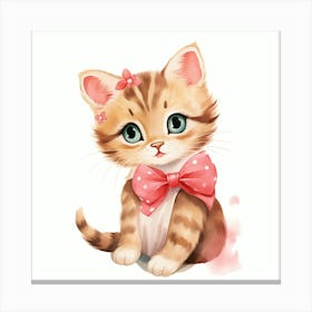 Cute Kitten 1 Canvas Print