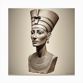 Bust Of Nefertiti Canvas Print