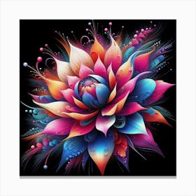 Lotus Flower 1 Canvas Print