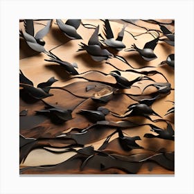 Birds In Flight 1 Canvas Print