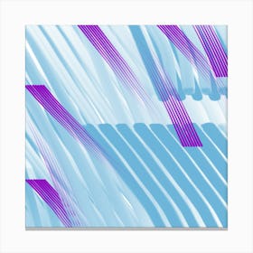 Abstract - blue purple Canvas Print