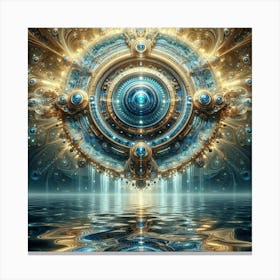 Space Travel Canvas Print