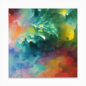 Abstract Painting 1 Canvas Print