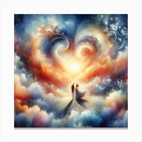 Heart Of Love Canvas Print