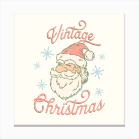 Vintage Christmas Canvas Print