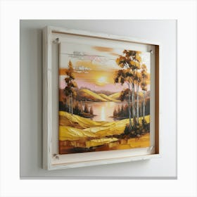 Landscape Painting Canvas Print