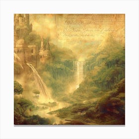 Historical painting Canvas Print
