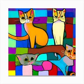 The Cats 1 Canvas Print