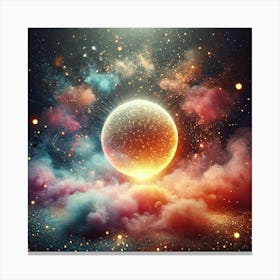 Nebula In Space 1 Canvas Print