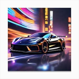 Corvette Zr1 Canvas Print