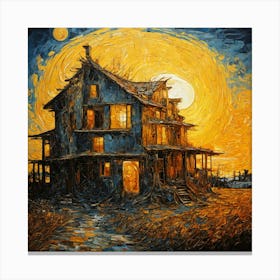 House At The End Of The Road Canvas Print