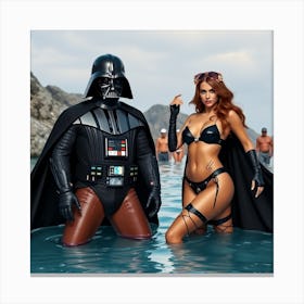 Star Wars Ad 1 Canvas Print